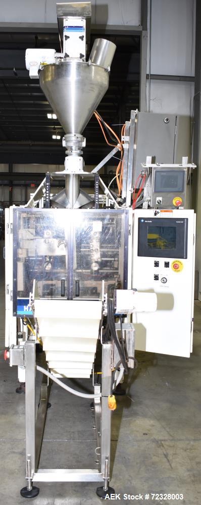 Used Hayssen Vertical Form Fill Seal Bagger with Mateer Auger Filler
